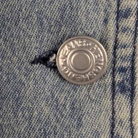 BiBi Jean Jacket Frosted Size Small Excellent Condition - Picture 3 of 11